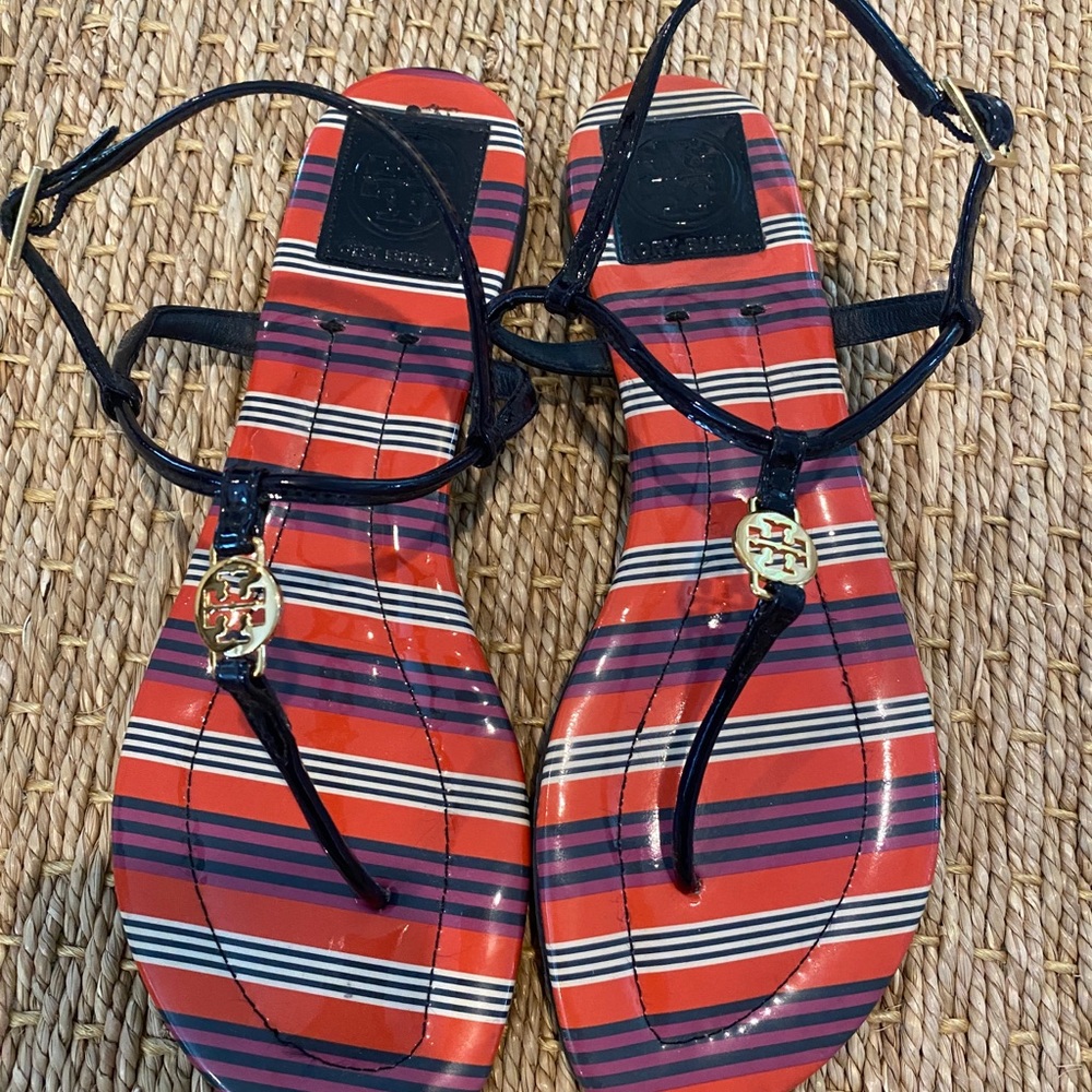 Tory Burch striped sandal